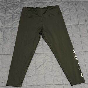 Calvin Klein Black Capri Leggings